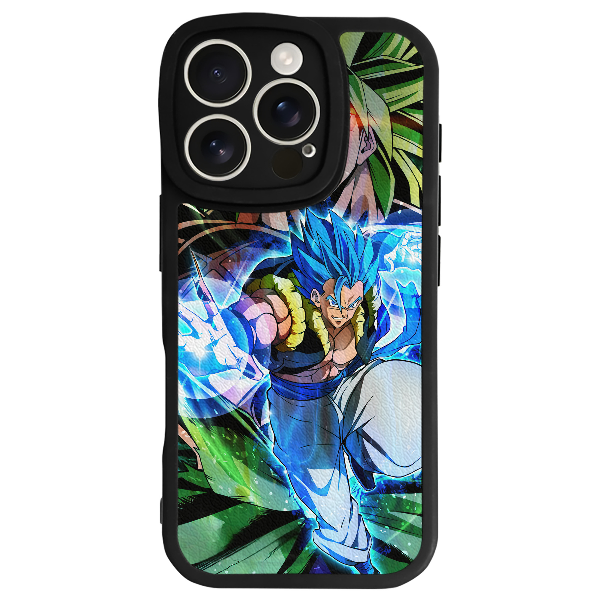 （画像用） ドラゴンボール DRAGON BALL 【iPhone 16シリーズ対応】シリコンスマホケース（レザー調） 材質：シリコン